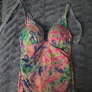 Lilly Pulitzer Multicolor Floral Bikini